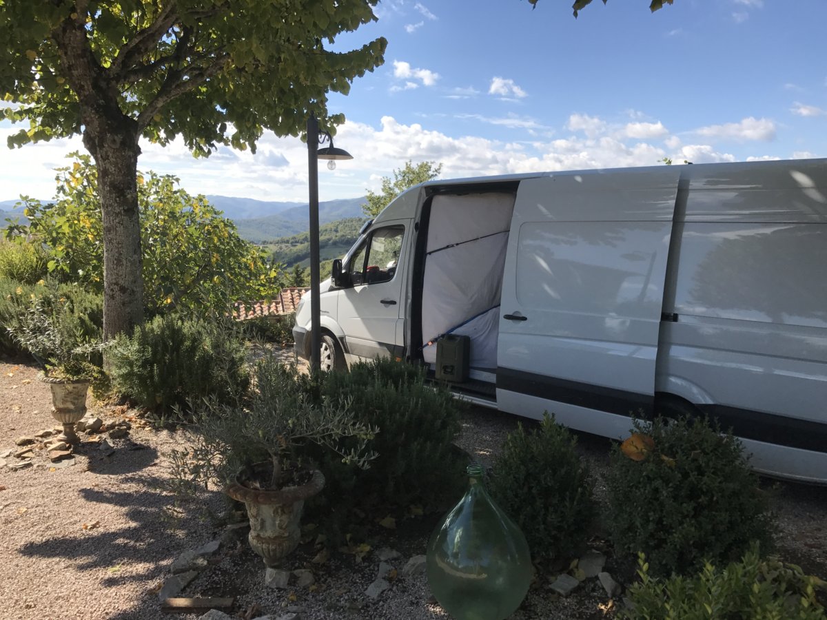 Transport to Umbria, Italy